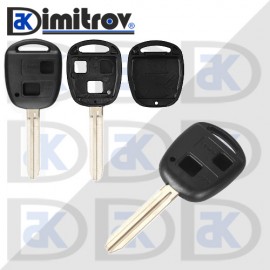 Кутийка ключ 2 бутона TOY43 Toyota Rav4 Yaris Lexus ES EX GS GX